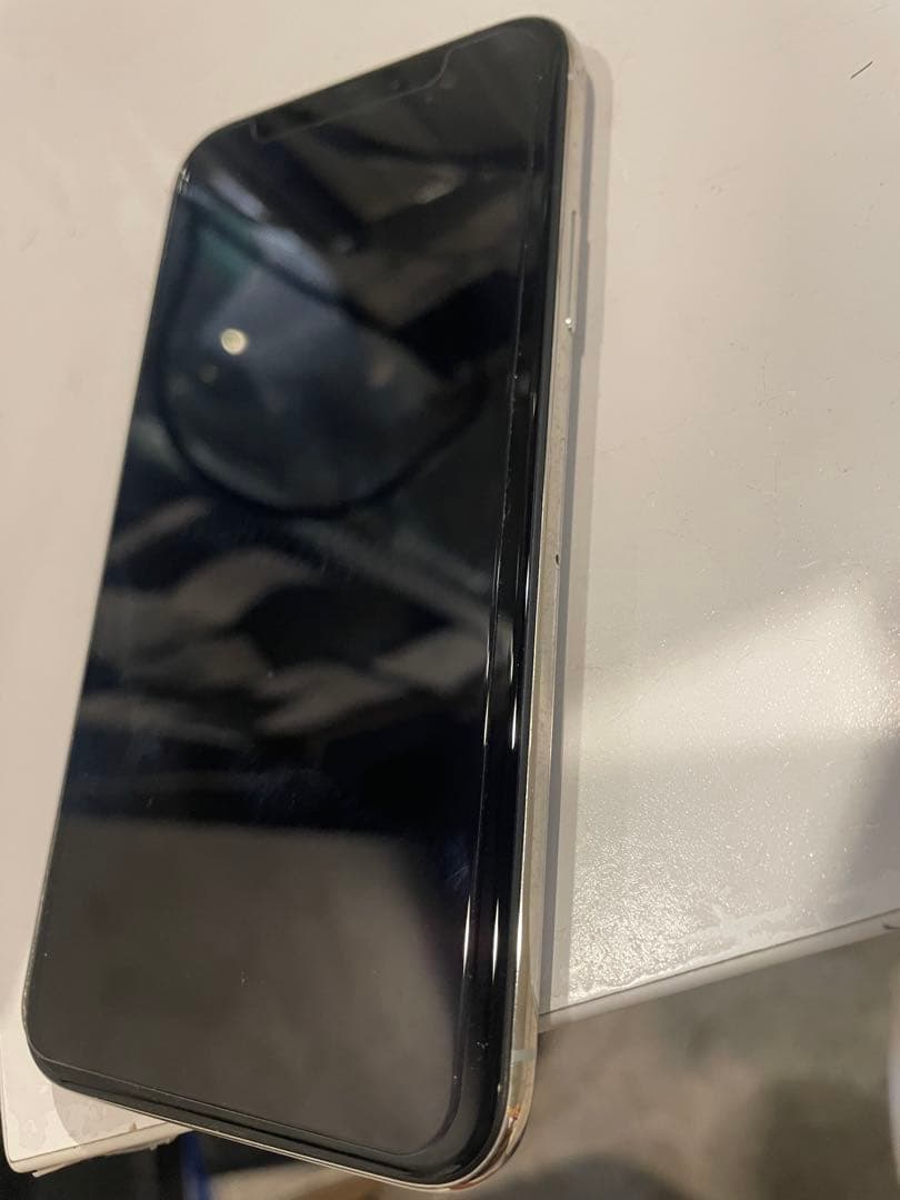Apple iPhone X シルバー ×ホワイト本体