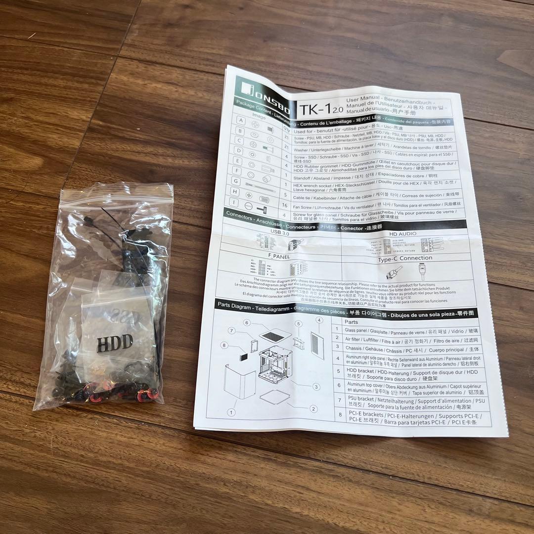 T*o様 JONSBO TK-1 ピラーレスPCケース