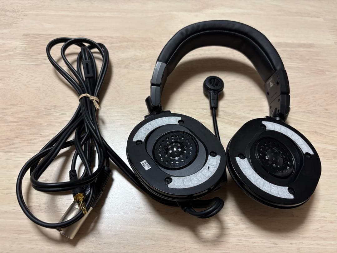 Audio-Technica ATH-M50x 有線ヘッドセット+イヤーパッド付
