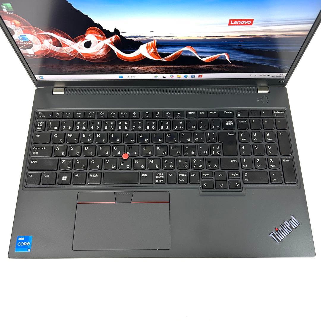 美品 Lenovo ThinkPad L15 Gen3 バッテリー良好　オフィス