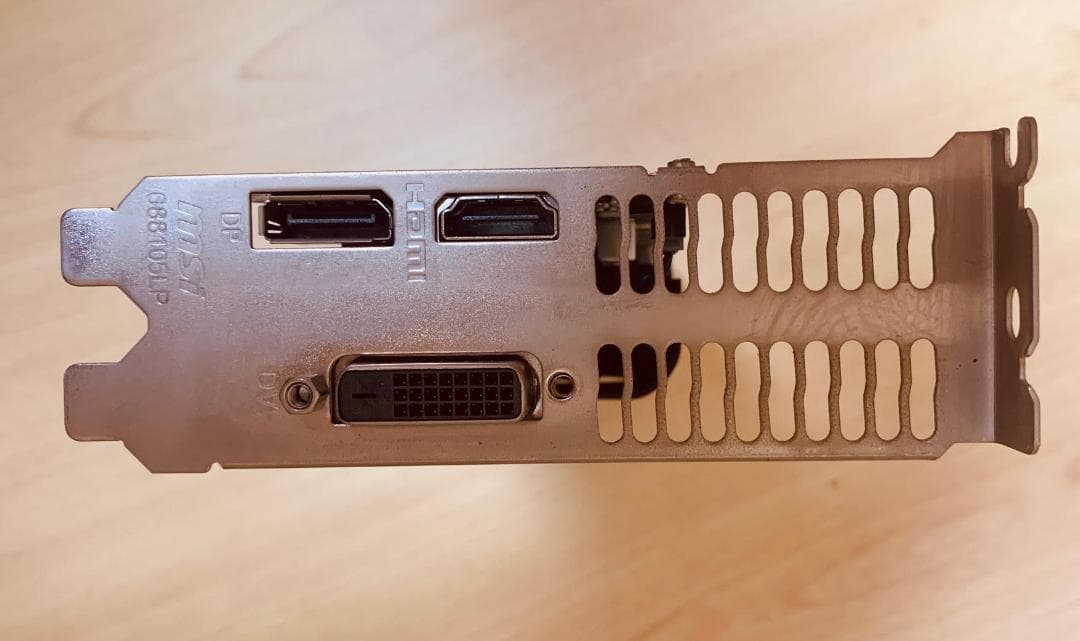 MSI GeForce GTX 1050Ti 4GT LP グラフィックスボード