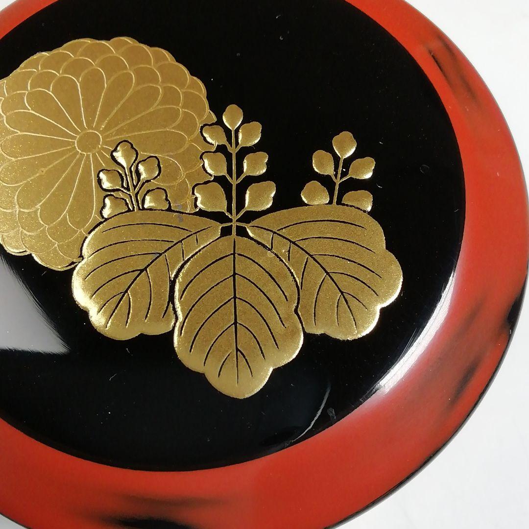 Ｗ１７７　茶器　『菊桐秋草蒔絵』『中谷秀斉 作』『棗』　共箱　茶道具