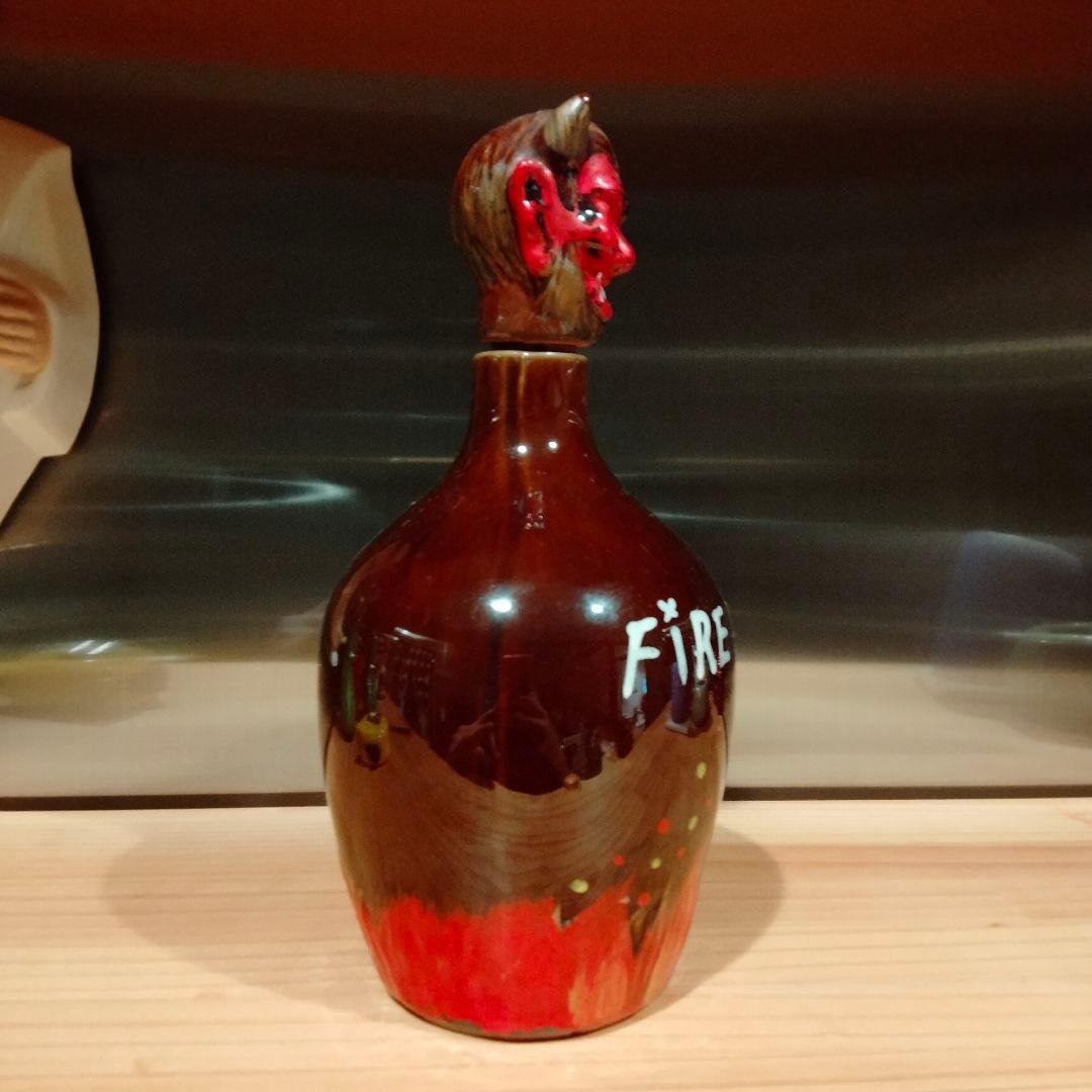 美品　50s デビル　サタン　死神　ビンテージ　デカンタ