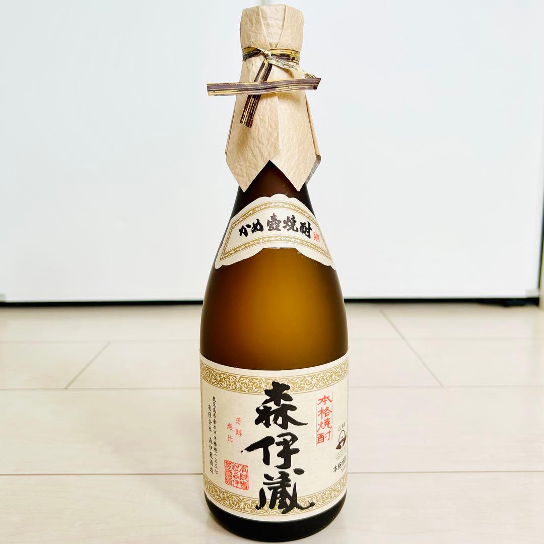 森伊蔵 本格焼酎 720ml 専用箱入り 新品 7月購入