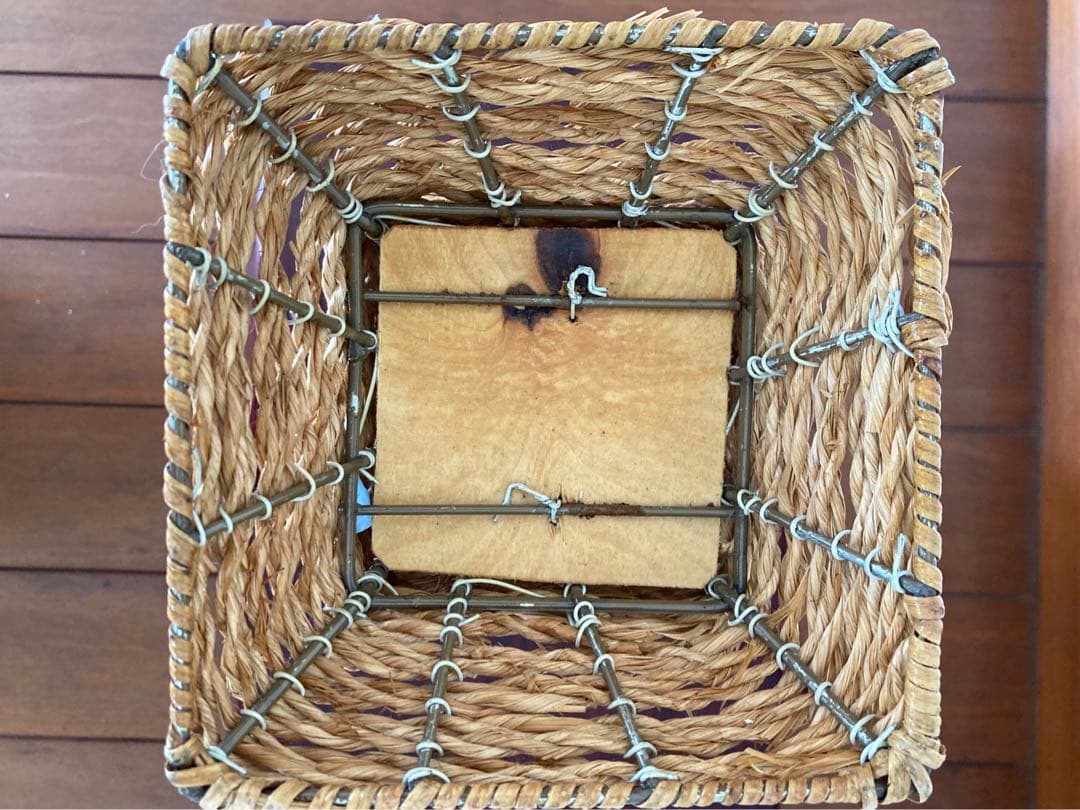 花瓶バスケット　インテリアかご