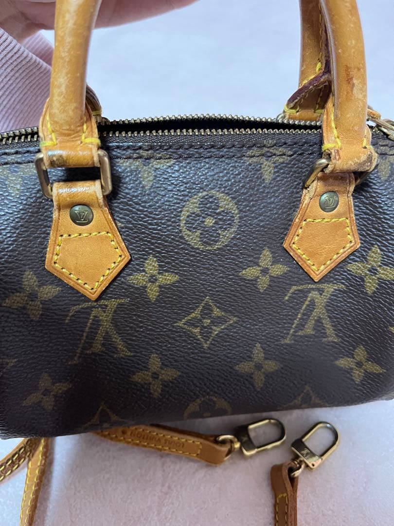 ルイヴィトン　ナノスピーディー　ショルダーバック