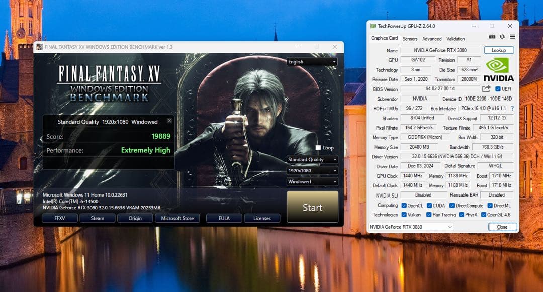グラフィックボード・グラボ・ビデオカード ASUS TUF Gaming GeForce RTX 3080 20GB
