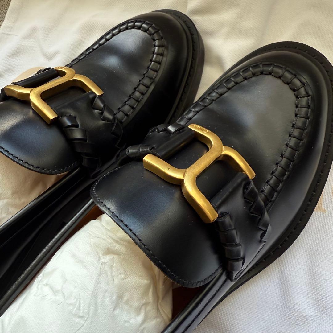 【れおちゃん♡専用】Chloé クロエ Marcieマルシー ヒールローファ36