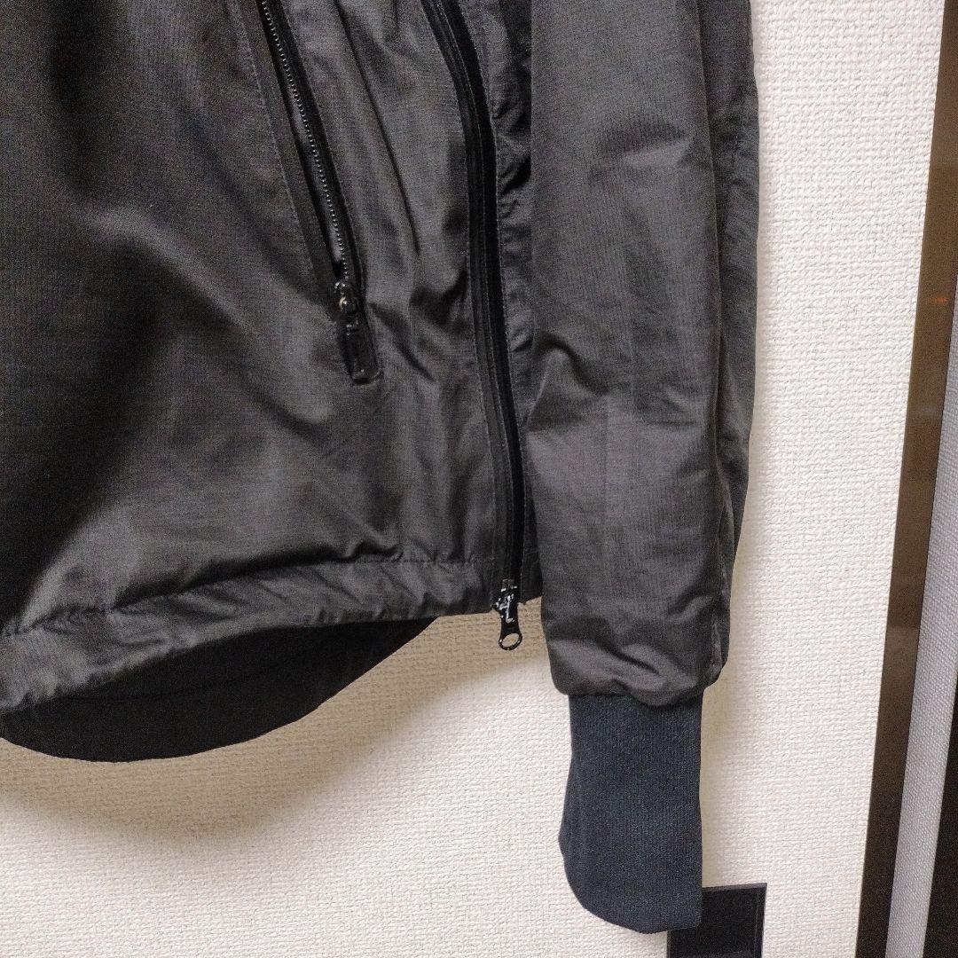 narifuri 黒 プルブレーカー フード付き