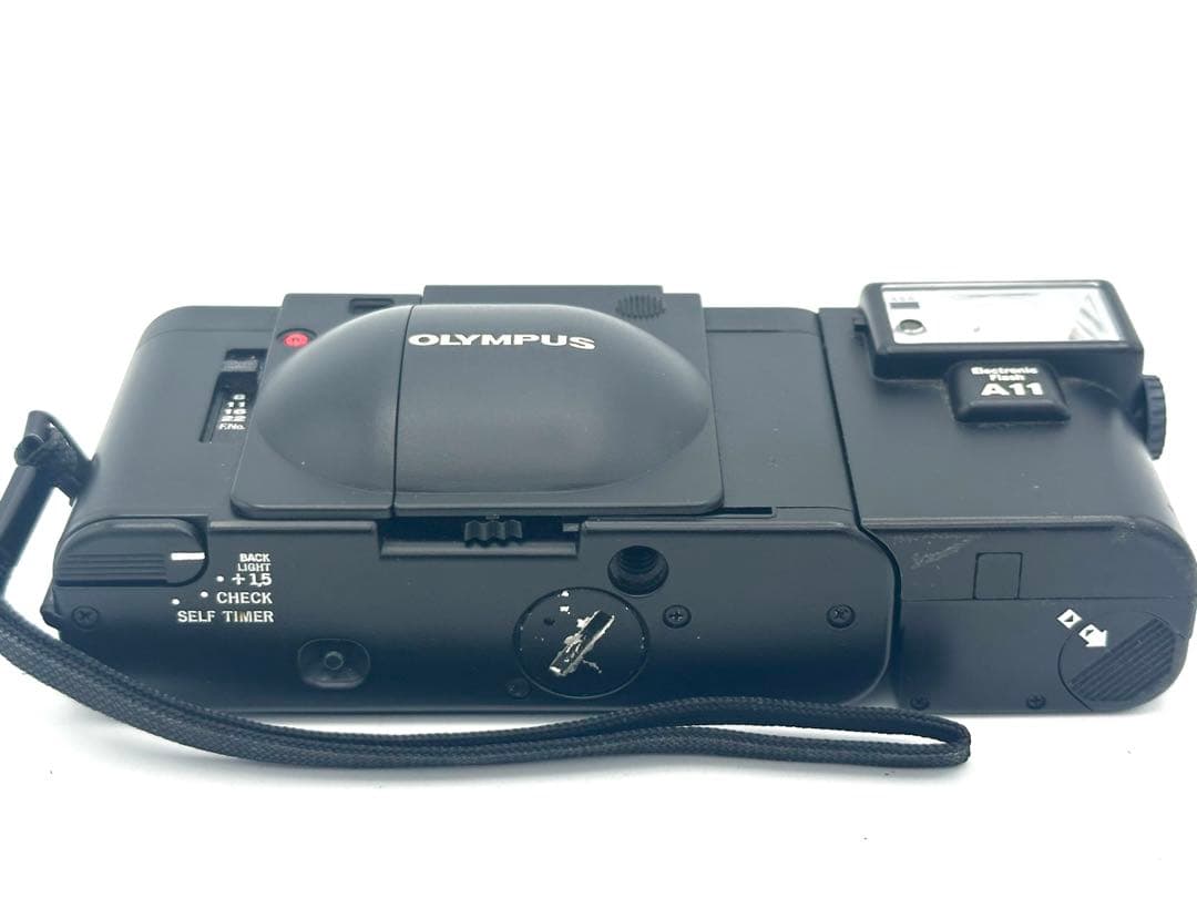 【完動品】OLYMPUS XA + A11 フィルムカメラ 動作確認済み
