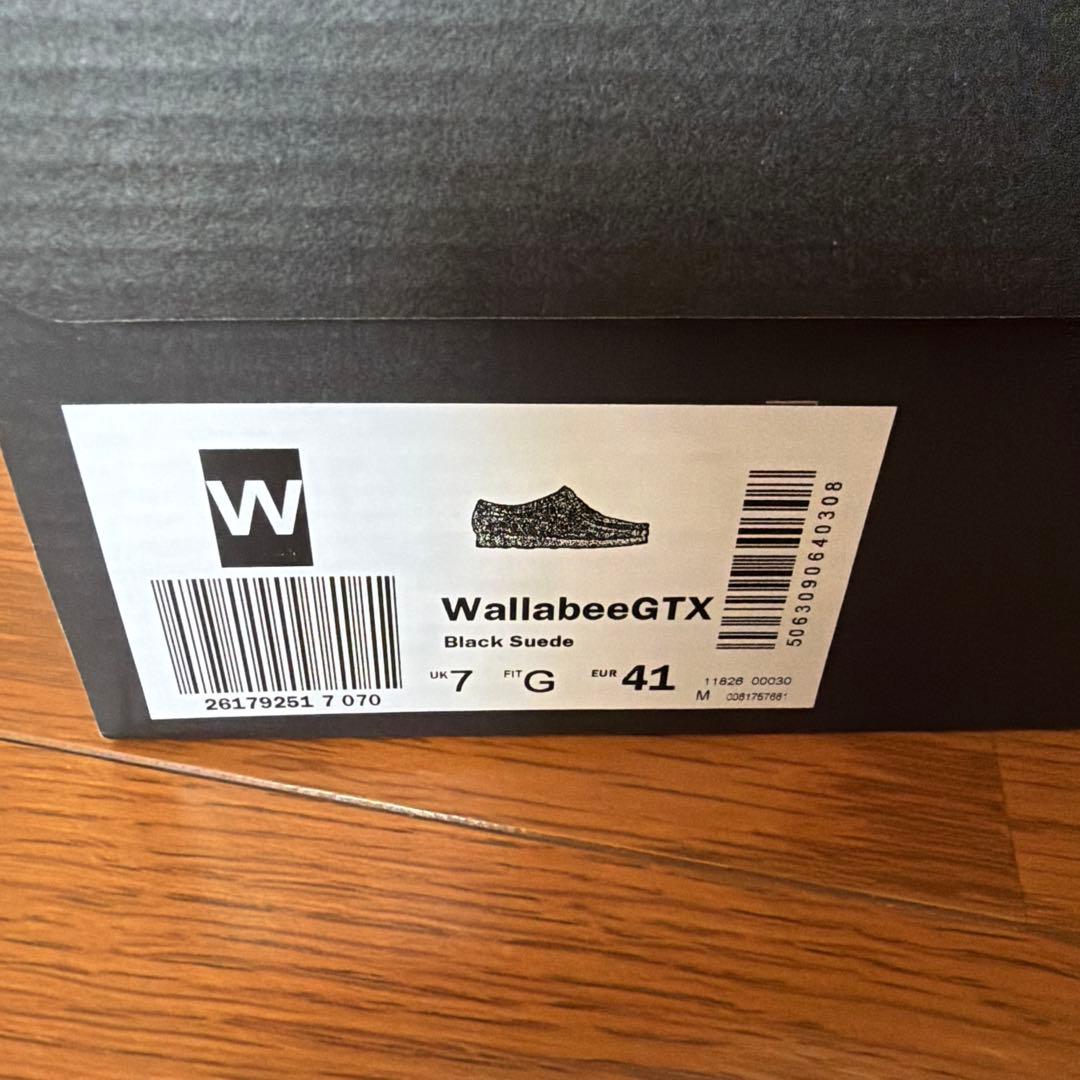 A*。様 Clarks クラークス　ワラビー　ゴアテックス