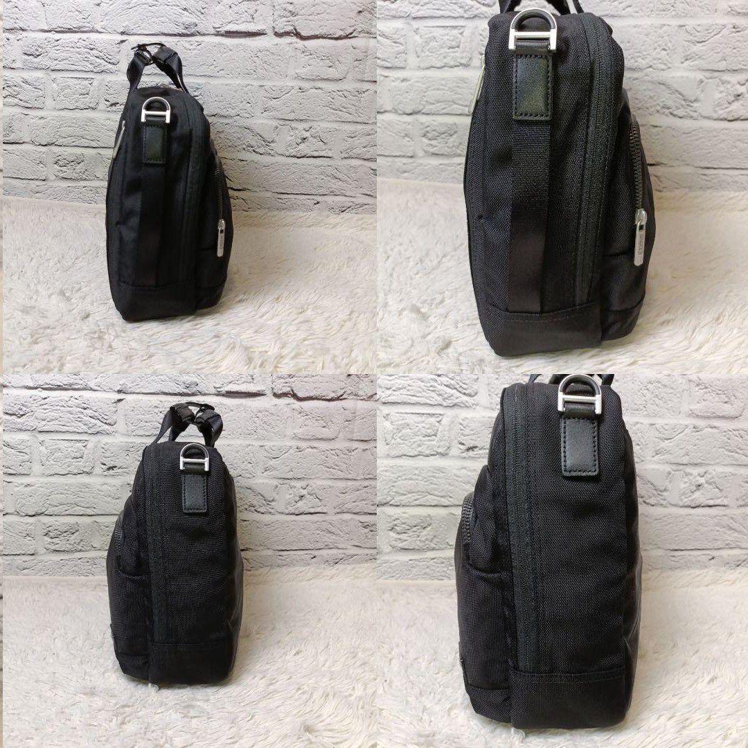 未使用級■ZERO HALLIBURTON 3WAY ビジネスバッグ ブラック