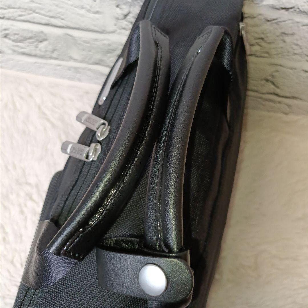 未使用級■ZERO HALLIBURTON 3WAY ビジネスバッグ ブラック