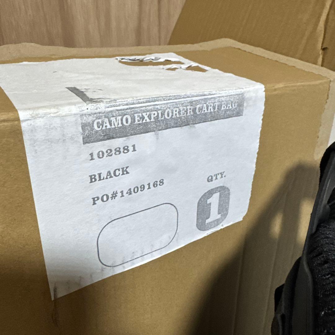未使用　スコッティキャメロン　キャディバッグ　カモ　エクスプローラー