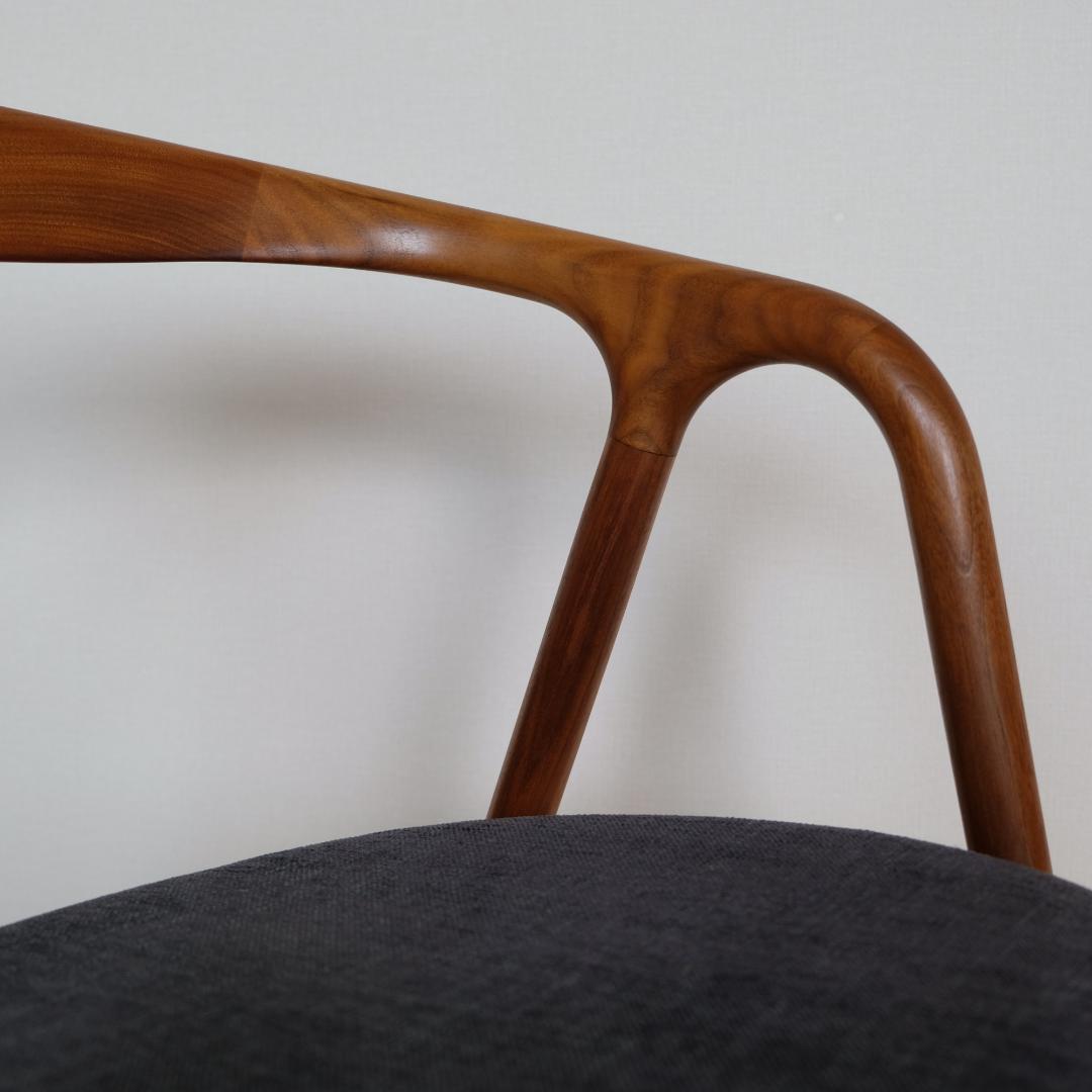 さ*の様 【美品｜メンテ済み】JKチェア　arflex　ブラックウォールナット