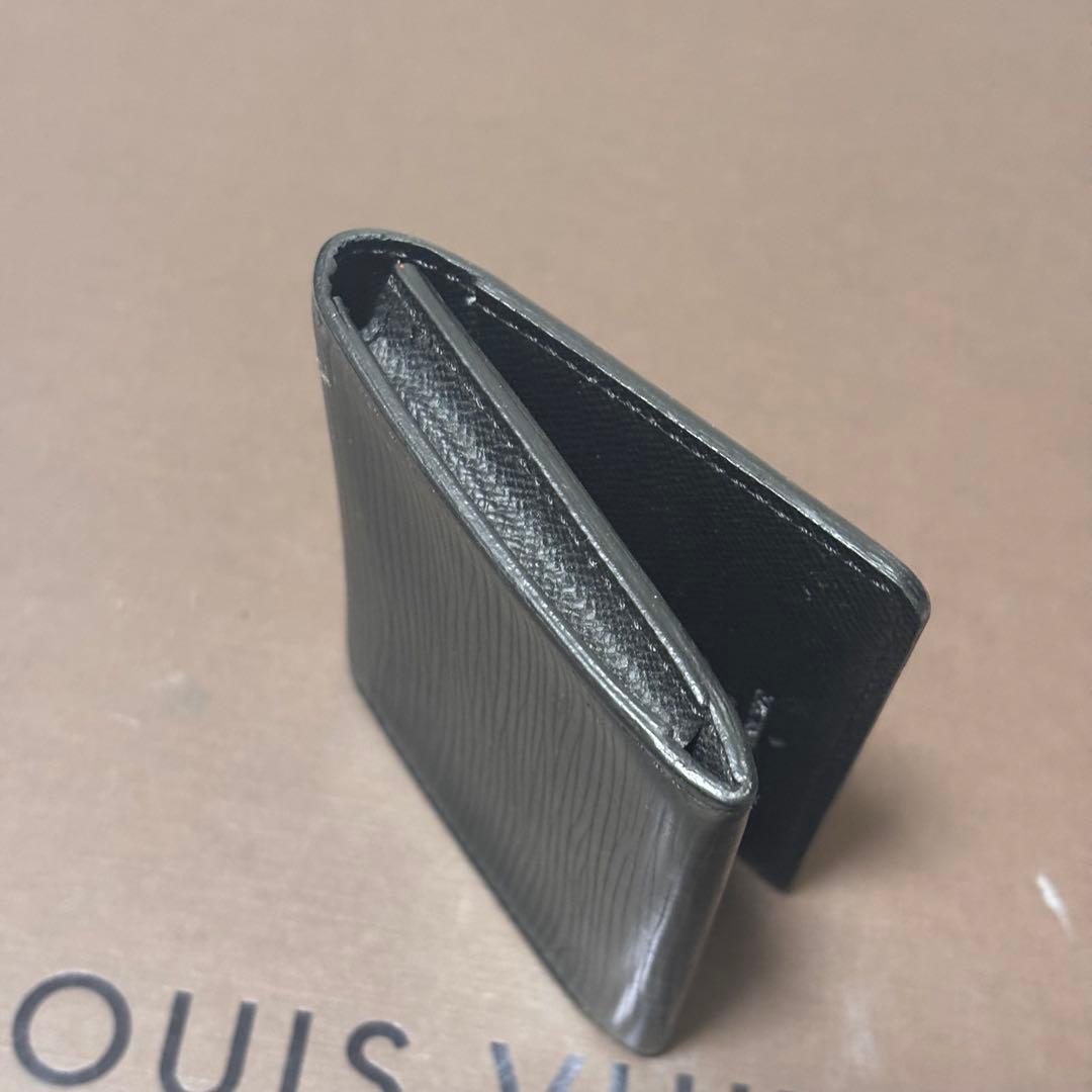 LOUIS VUITTON ブラック名刺入れ エピ アンヴェロップ カードケース