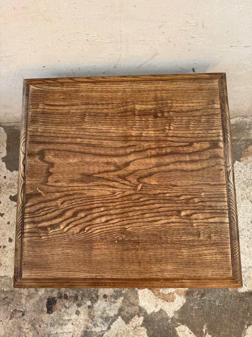 ビンテージ　サイドテーブル　コーヒーテーブル　剥離