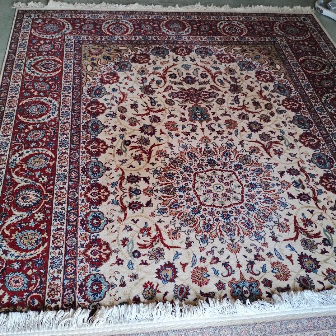 ヴィンテージラグ ウールラグ タブリーズ　約295×200cm