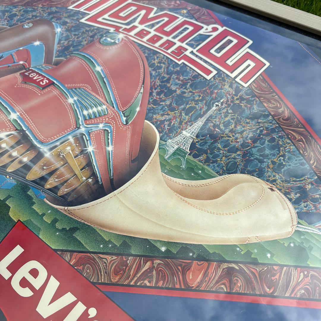 その他 Levi's Movin' On JEANS 70s POSTER