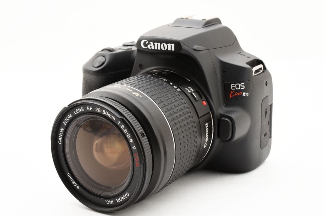デジタル一眼レフカメラCanon EOS Kiss X10標準レンズセット