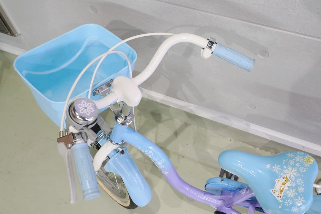 川越市 直接渡し アナと雪の女王 子供用自転車 16インチ　美品