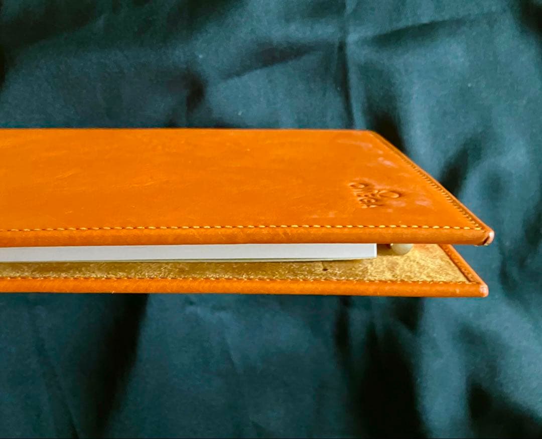 schedoni スケドーニ　メモ帳革カバー オメガ150周年記念 フェラーリ