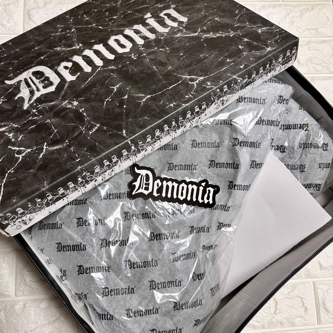 新品未使用⭐️Demonia デモニア 厚底ブーツ 黒24cm M6