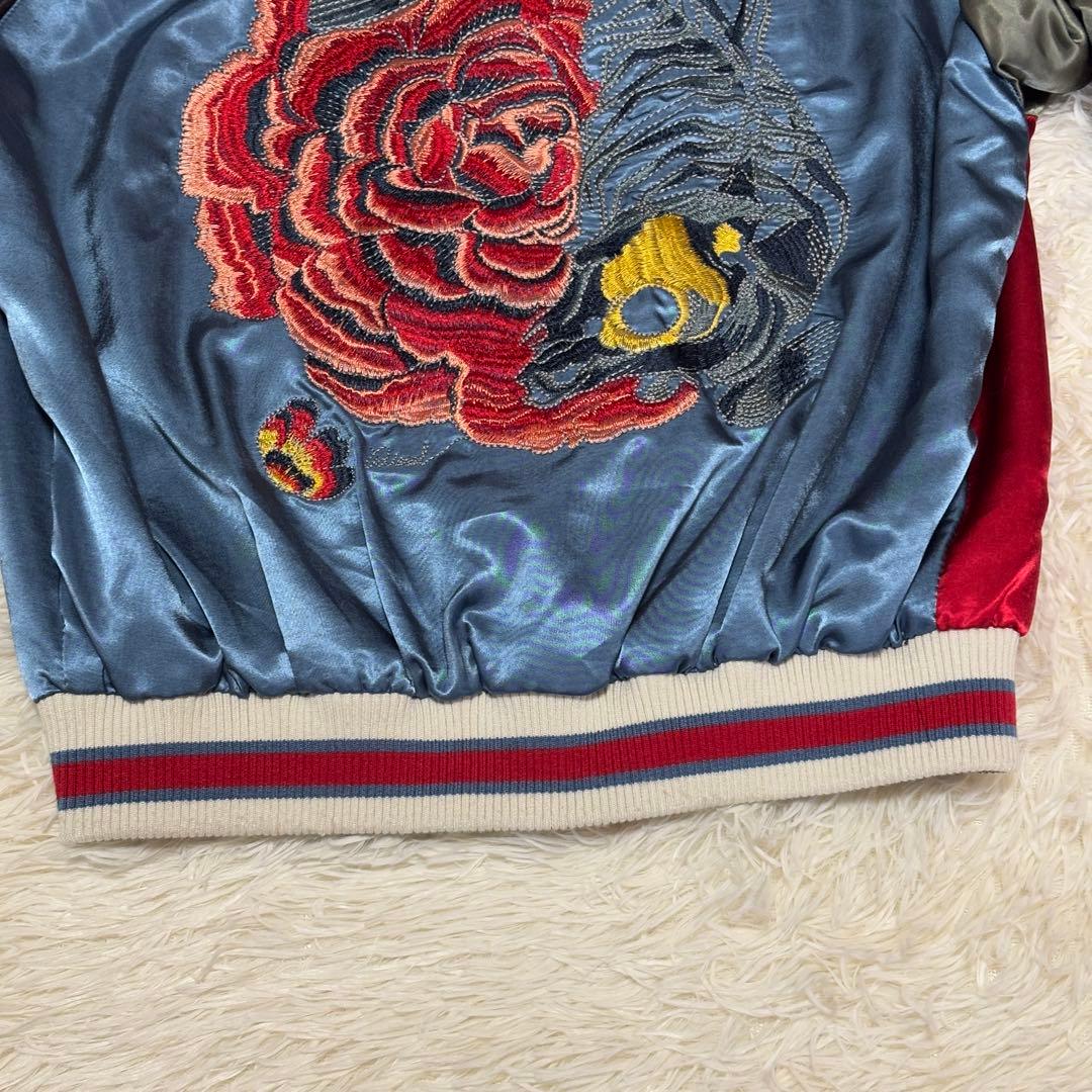 【美品】DIESEL ディーゼル レディース リバーシブル ブルゾン 刺繍