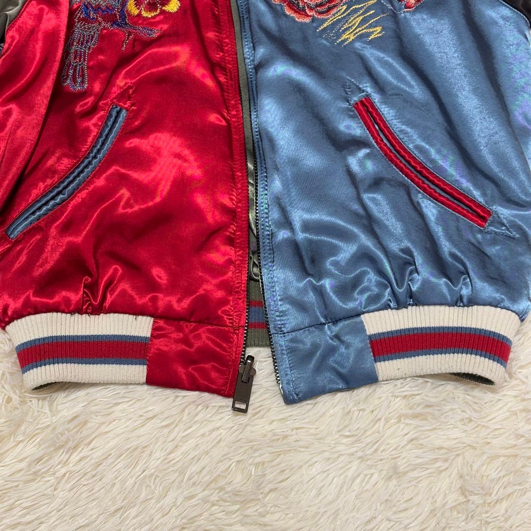 【美品】DIESEL ディーゼル レディース リバーシブル ブルゾン 刺繍