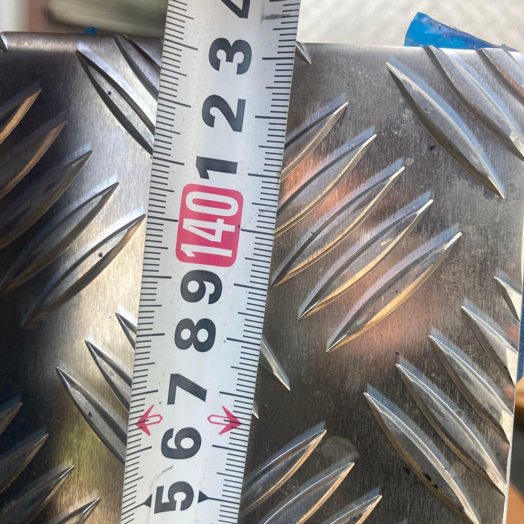 スズキスーパーキャリー用16用縞板煽り内側外側兼用