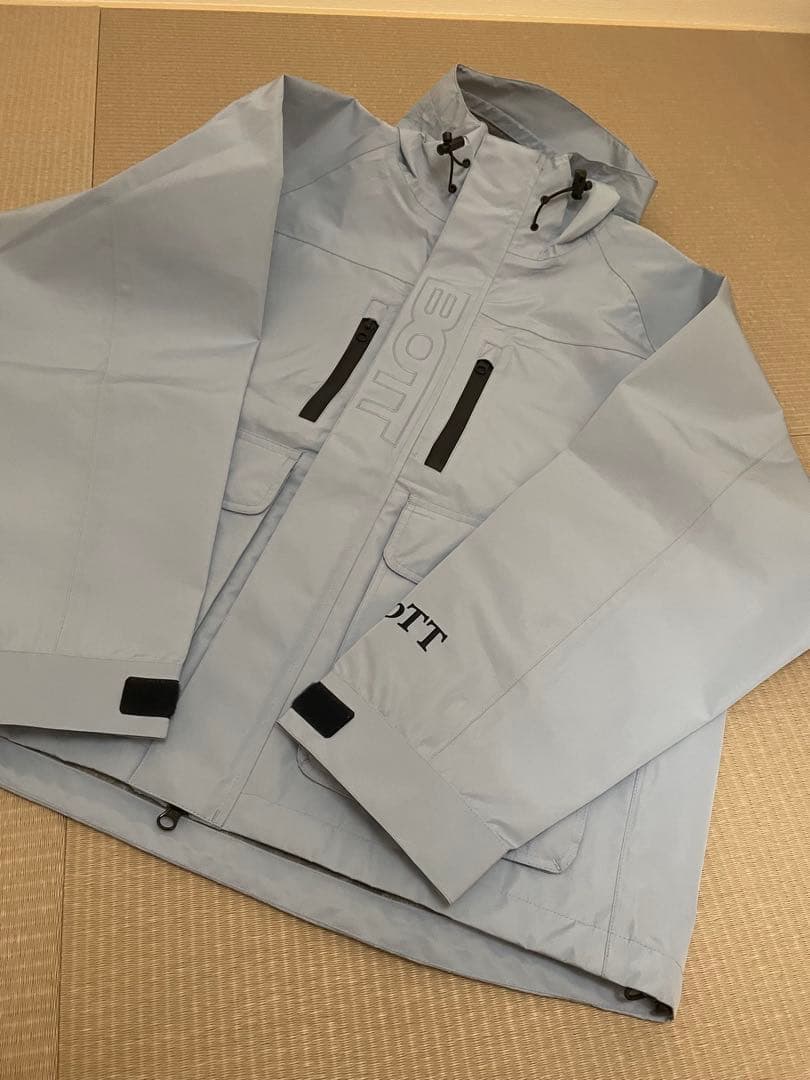 BoTT WATERPROOF UTILITY JACKET BLUE Mサイズ