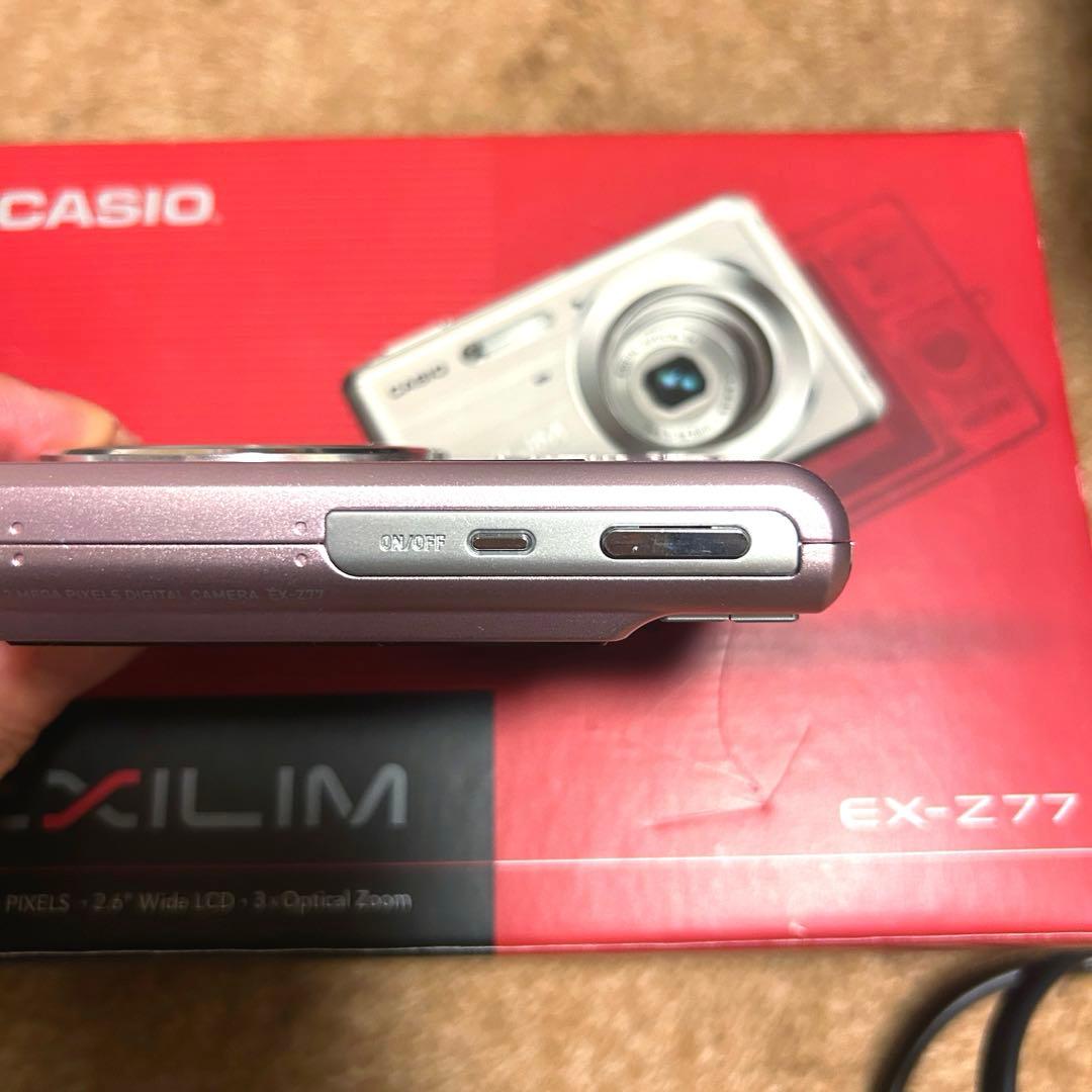 はぬるさま専用【動作確認済】CASIO EXILIM EX-Z77 ピンク