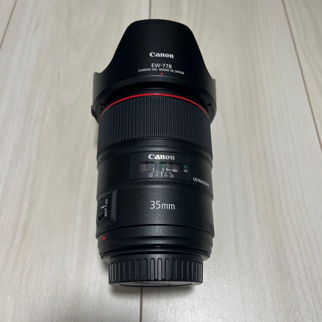 【極美品】Canon EF 35mm f/1.4L II USM レンズ