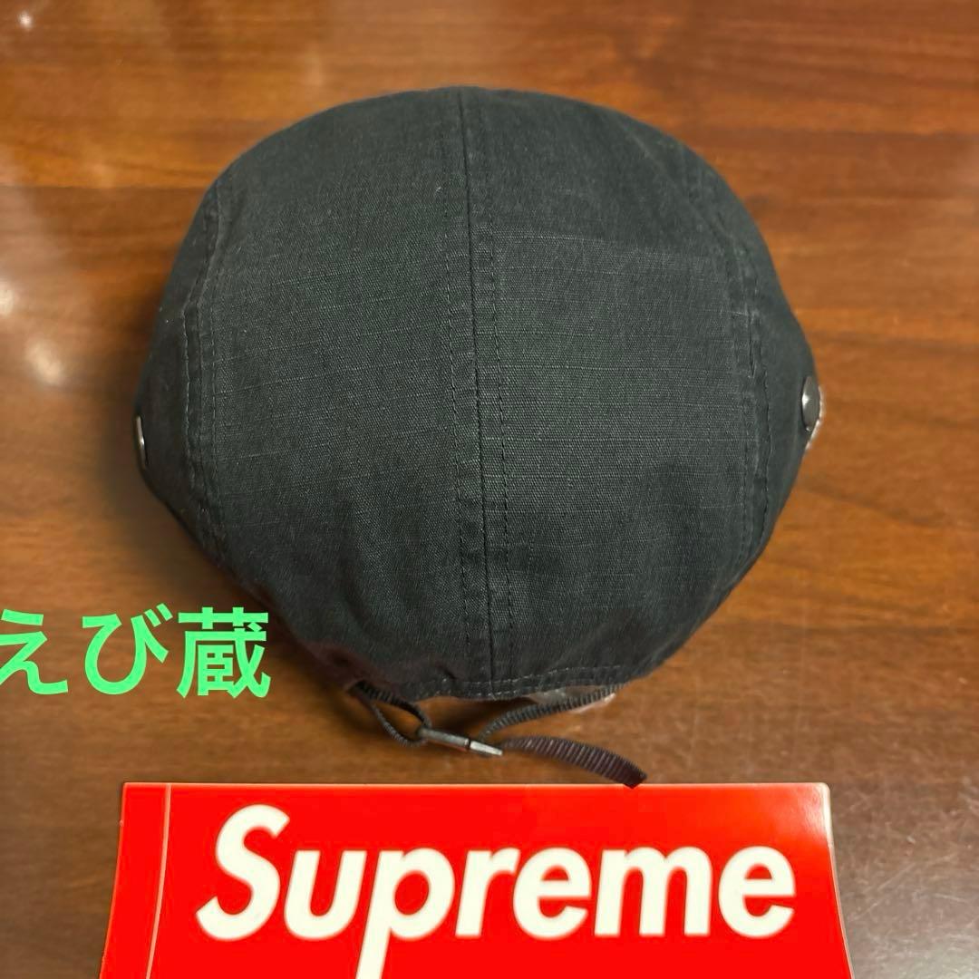 Supreme シュプリーム Military Camp Cap Black