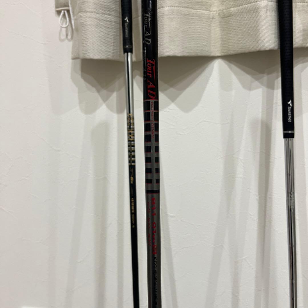 ツアーステージ　1W3W4U3本セット　社外ヘッドカバー付き