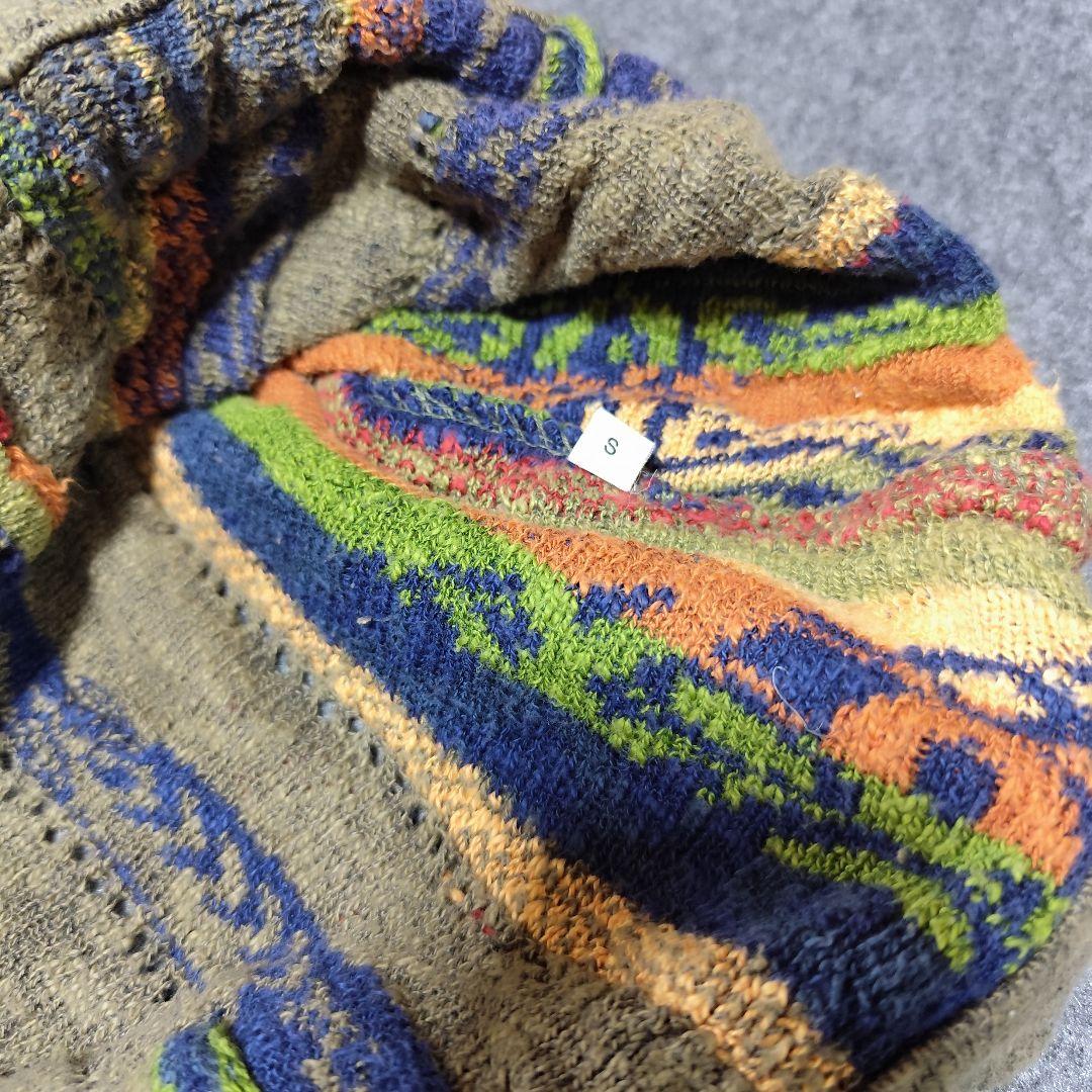 こ*ん様 COOGI Classic 3Dニット セーター リネン40% マルチ