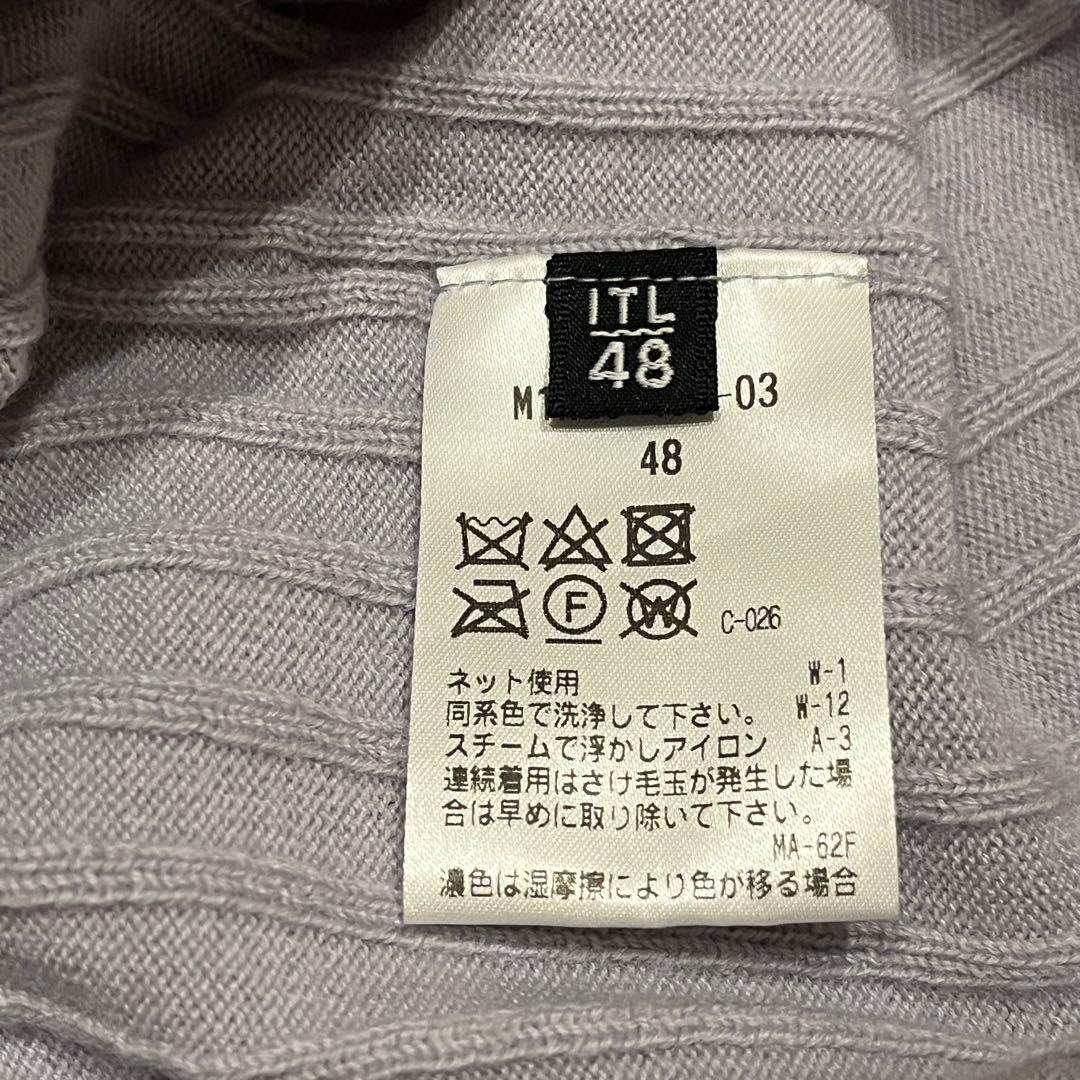 EPOCA UOMO エポカウォモ　ホールガーメント　タートルネック　ニット