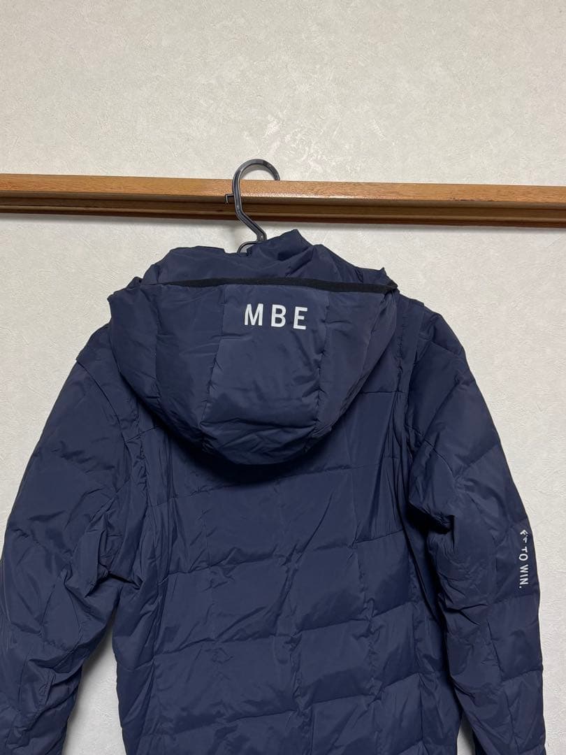 MASTER BUNNY EDITION ダウンジャケット ネイビー サイズM