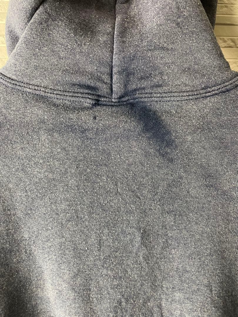 90s 鬼フェードRUSSELL フルジップスウェット　フーディ　パーカー　無地