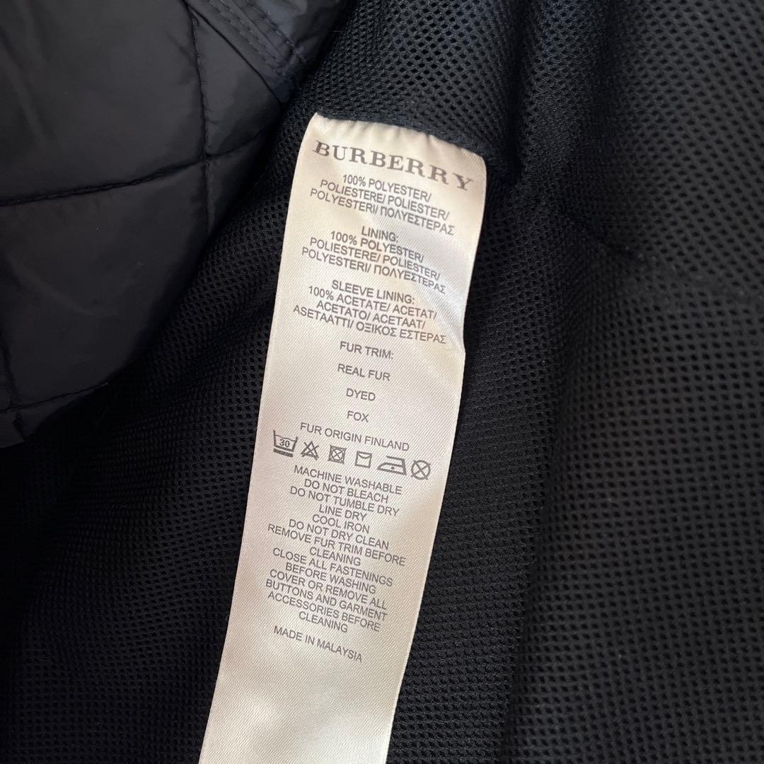 ▼極美品✨BURBERRY BRIT モッズコート ラクーンファー ライナー付