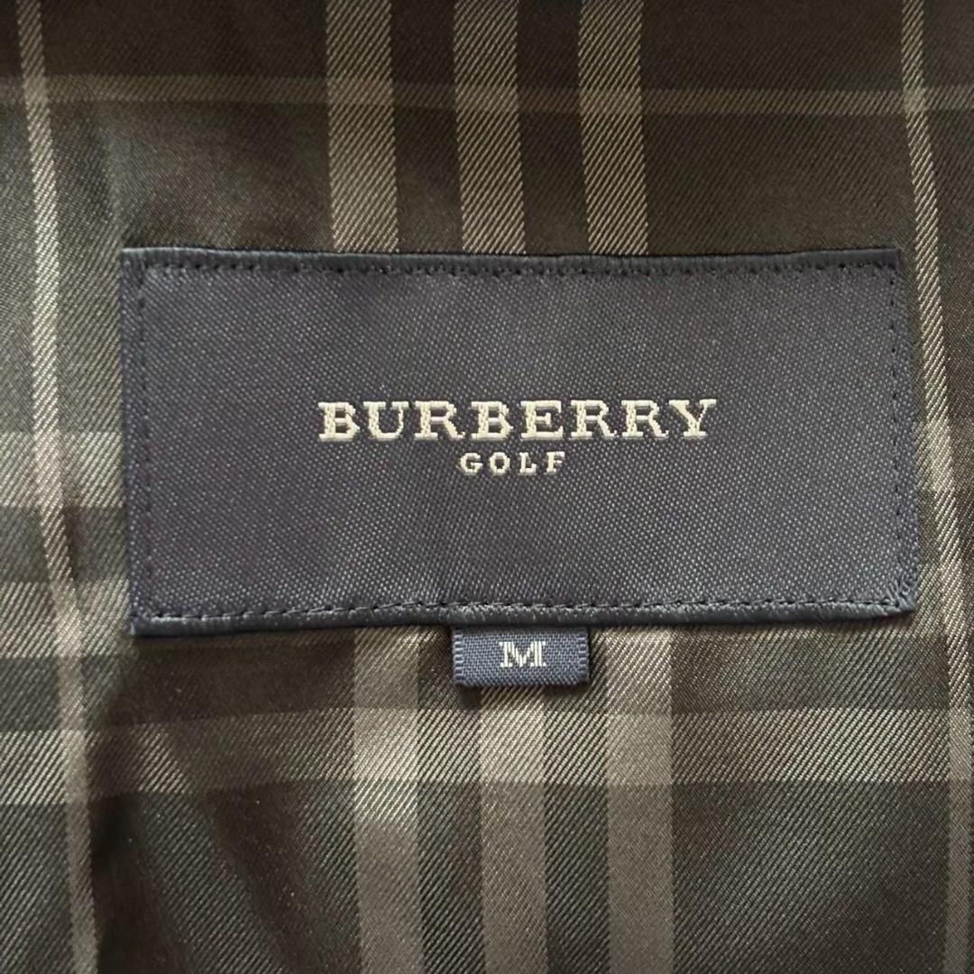 BURBERRY バーバリーゴルフ キルティングジャケット 黒 ステンカラー