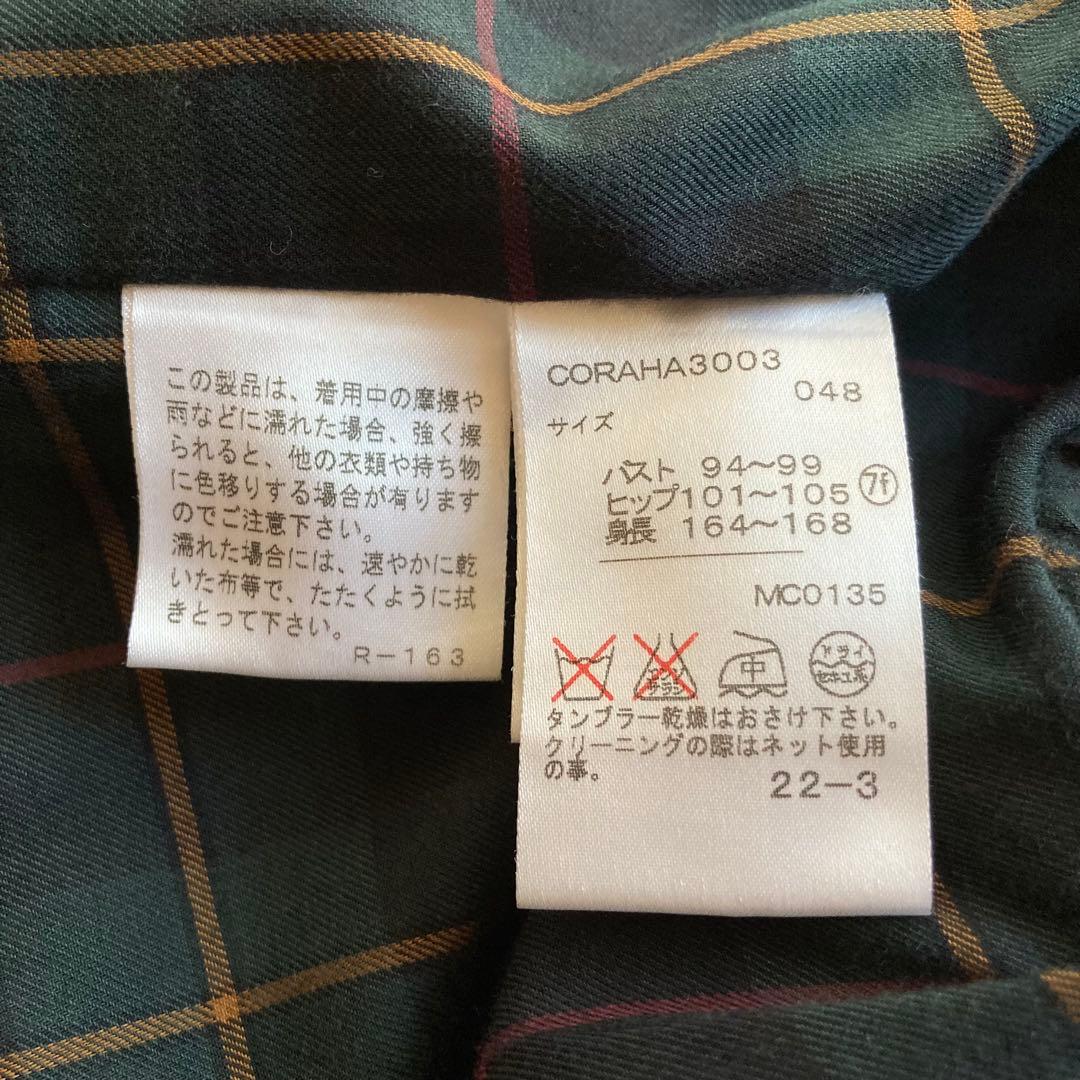 ラルフローレン ベルト付 ウールメルトン Pコート 7f ネイビー