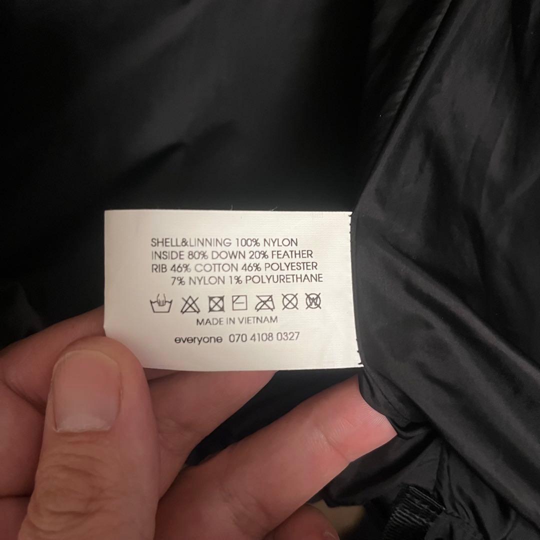 ジャケット・アウター everyone quilting down jacket BLACK