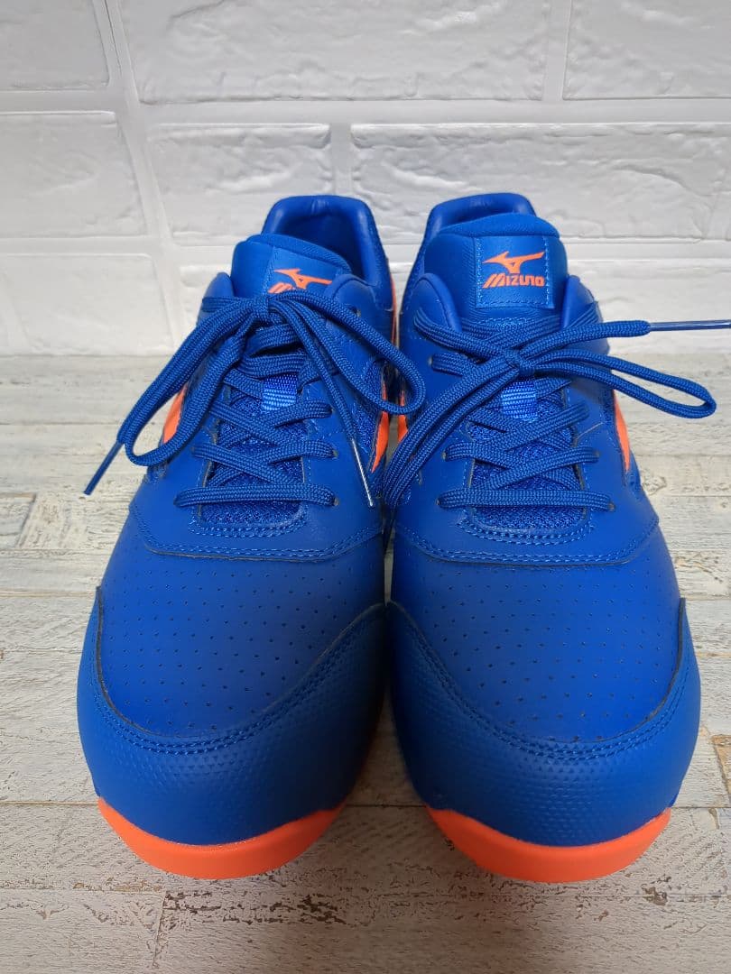 ★未使用級★MIZUNO ミズノ 安全靴 27.5 ブルー