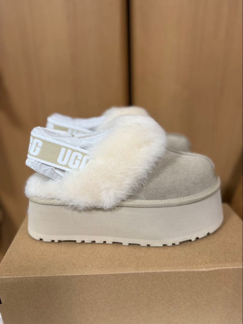 UGG ファンケット　マスタードシード　23cm ムートンブーツ　新品未使用