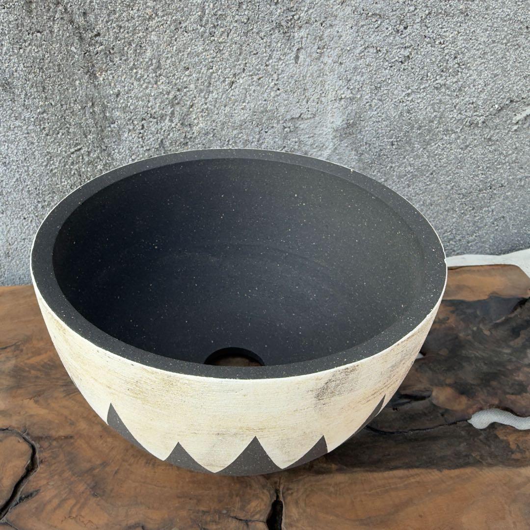 手作植木鉢 グラデーション植木鉢（ 塊根植物 グラキリス パキプス アガベ)