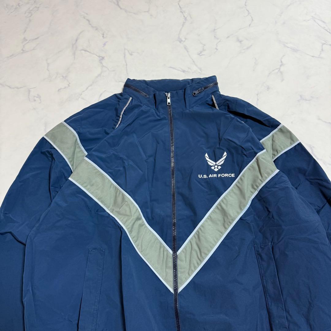 【大人気】U.S. AIR FORCE ミリタリージャケット ネイビー L