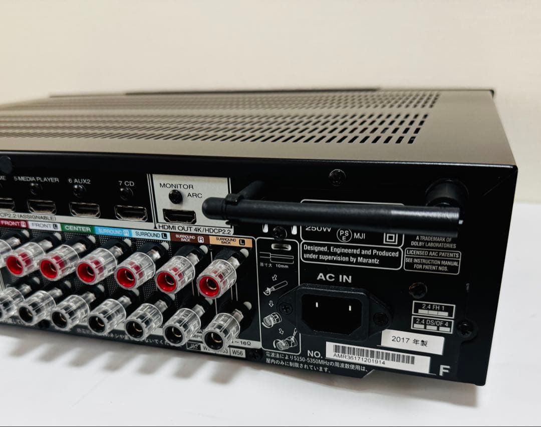 marantz AVアンプ NRー1608 黒