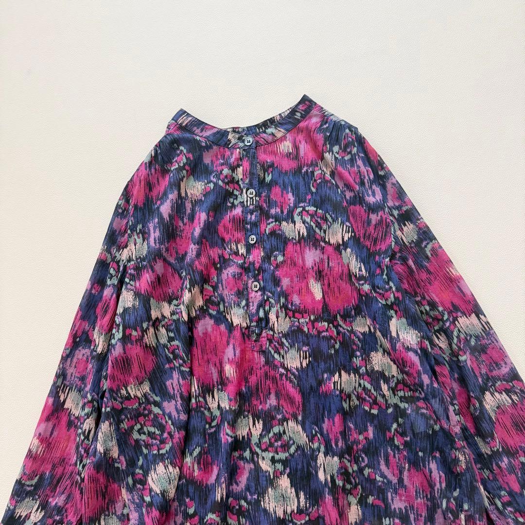 イザベルマランエトワール MARIA フローラルブラウス　シアーブラウス