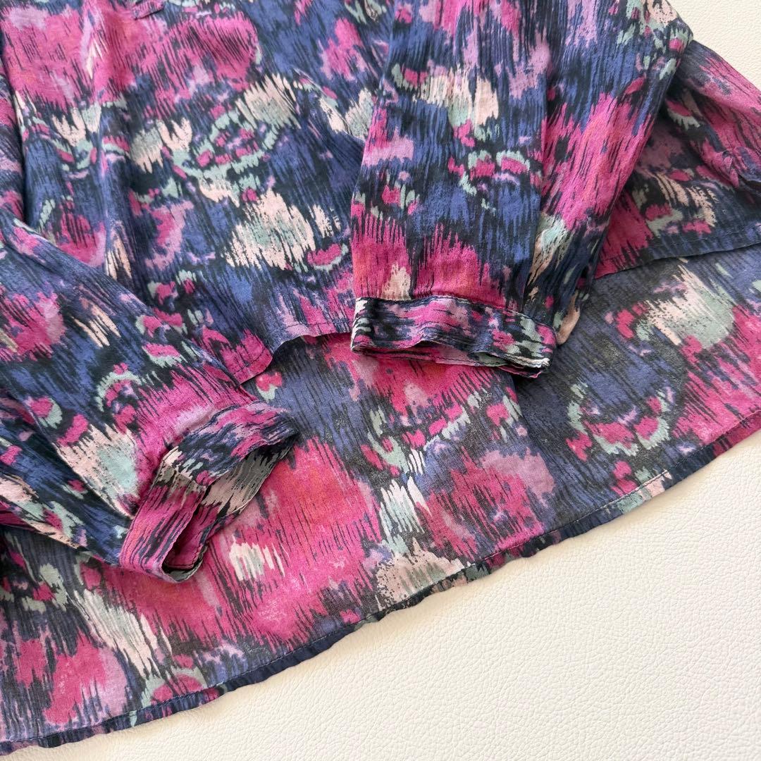 イザベルマランエトワール MARIA フローラルブラウス　シアーブラウス